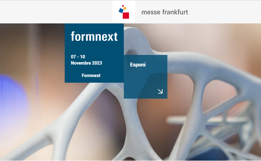 Formnext Expo 2023: previsti più di 800 espositori e 30 mila visitatori alla fiera di Francoforte