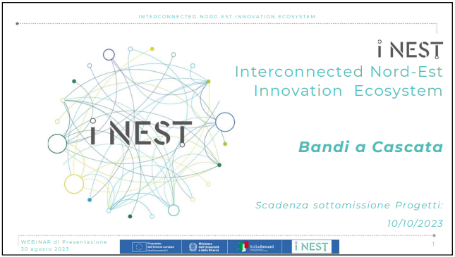 Approfondimento - Bandi a cascata iNEST: requisiti e ammissibilità per il Triveneto